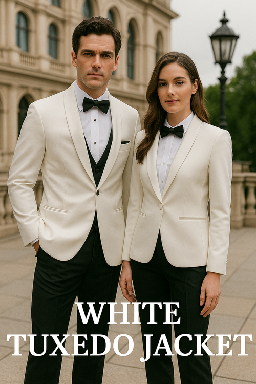 White Tuxedo Jacket
